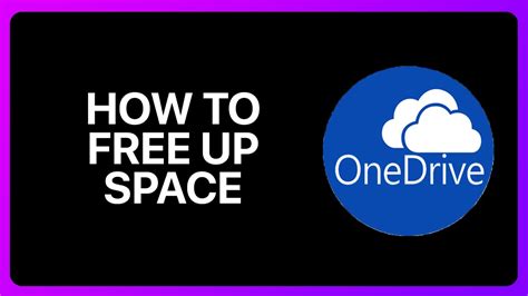 How To Free Up Space On OneDrive Tutorial YouTube