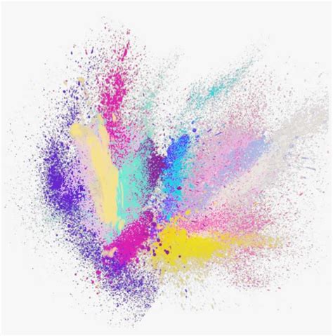 Overlays Picsart Color Splashing Pictures Png Overlays Picsart Holi