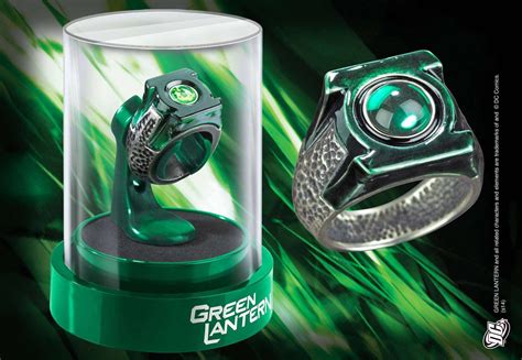 Green Lantern Prop Ring & Display | Green lantern, Ring displays, Power ...