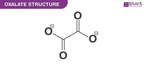 Oxalate [C2O4^(-2)] - Structure, Molecular Mass, Properties & Uses