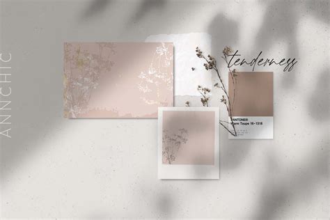 Beige Nude Digital Paper Design Cuts