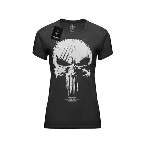 Punisher koszulka damska termoaktywna - Koszulki dla niej