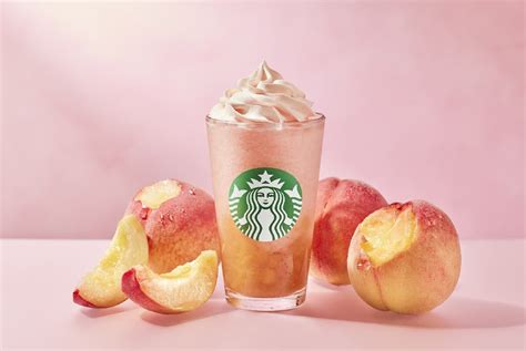 Experience the Juicy Flavor of GABURI Peach Frappuccino at Starbucks