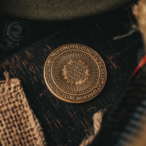 Addiction Coin Edc Reminder Coins