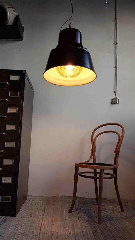 Polska lampa przemysłowa MESKO black loft lampy loftowe Mag Haus