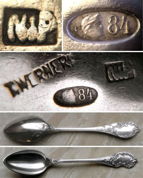 Fossils And Antiques Russian Silver Hallmarks