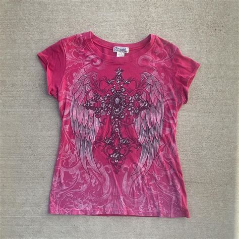 Y K Alt Hot Pink Graphic T Shirt Brand Twisted Depop