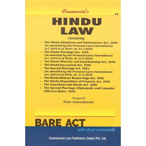 Hindu Personal Law In India The Personal Laws Under Part Iii Of The