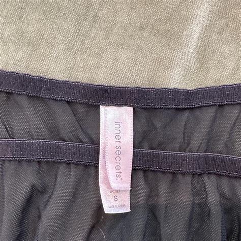 Black And White Lingerie Babydoll Mini Dress With A Depop