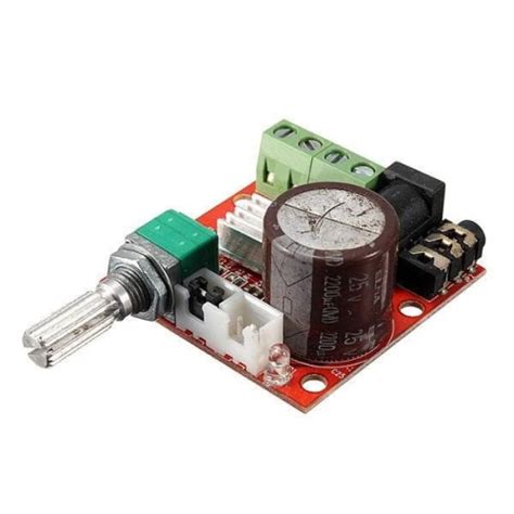 Jual KIT PAM8610 PAM 8610 STEREO AMPLIFIER CLASS D 2X15WATT 12VOLT DC ...
