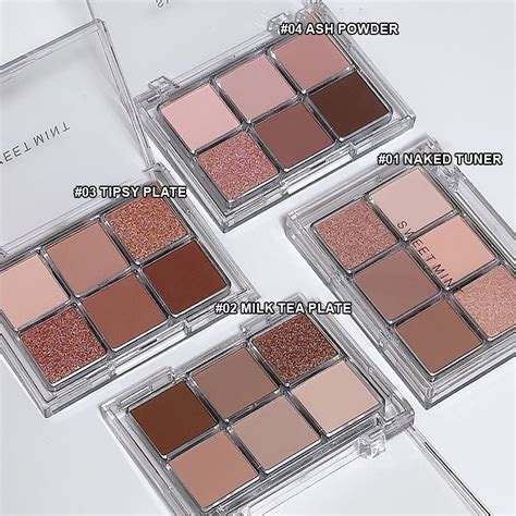 SWEET MINT Colors Eyeshadow Palette Super Flash Stage Makeup Matte Daily Nude Makeup