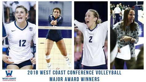 2018 Wcc Womens Volleyball Awards Youtube