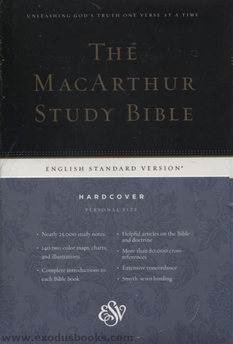 ESV MacArthur Study Bible, Personal Size - Exodus Books