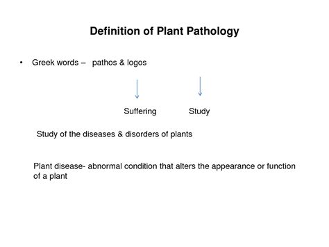 Solution Definition Of Plant Pathology History Of Plant Pathology