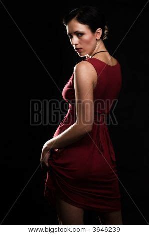 Short Hair Brunette Image Photo Free Trial Bigstock