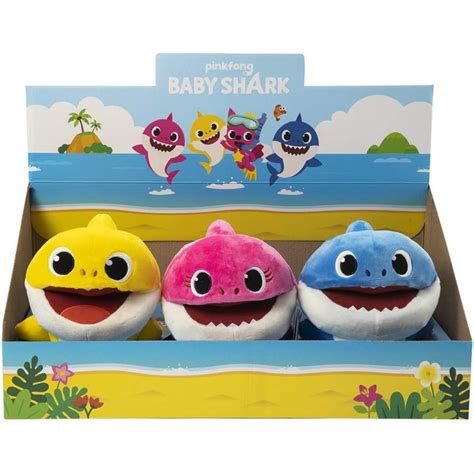 Pinkfong Baby Shark Singing Puppet Santa Shark Maqio