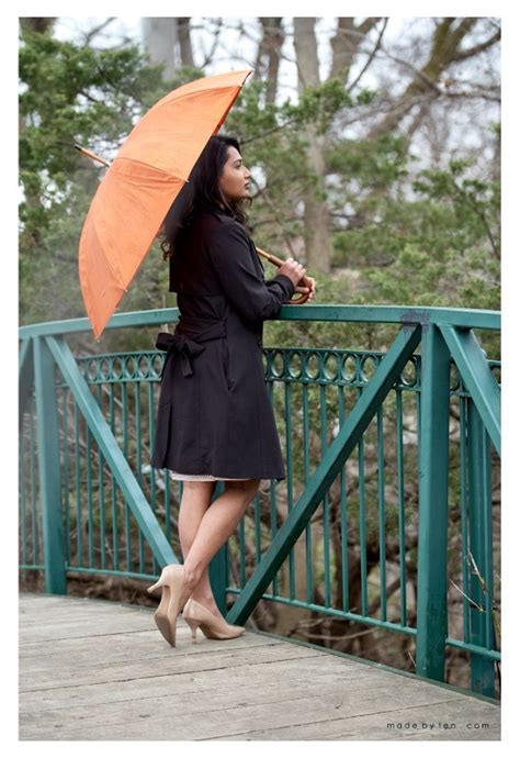 Themed Photoshoot Inspiration: Park Fashion Portrait in the Rain - Made by Ten