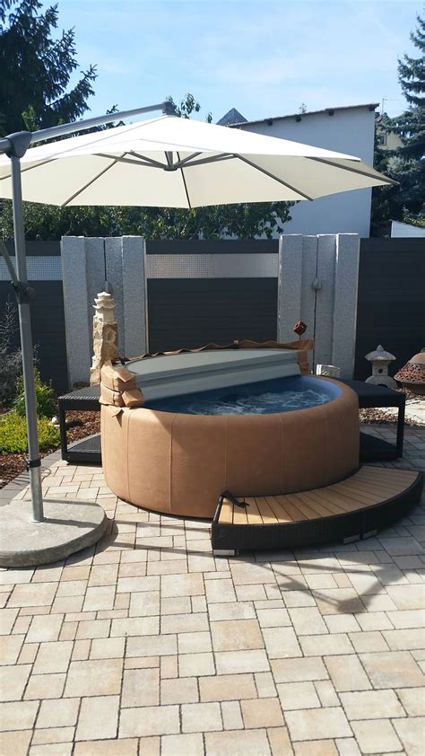 Softub Whirlpools Softub Moderner Spa Homify Hot Tub Patio Hot Tub