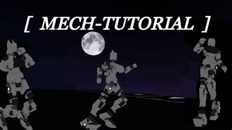 Basic Walking Mech Tutorial Roblox Plane Crazy Youtube