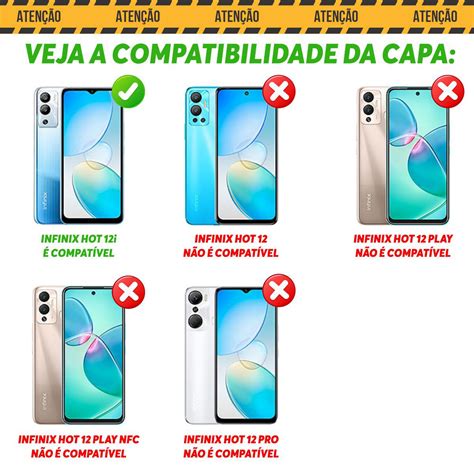 Capa Capinha Case Infinix Hot I Protetora Resistente Militar Chroma Tech Loja Oficial