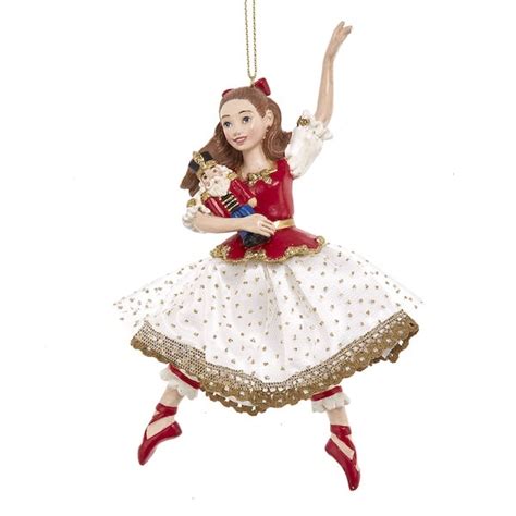 Clara Red Dress Nutcracker Ornament Christmas Store