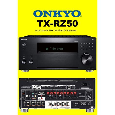 ONKYO TX RZ50 9 2 Channel THX Certified AV Receiver Shopee Singapore