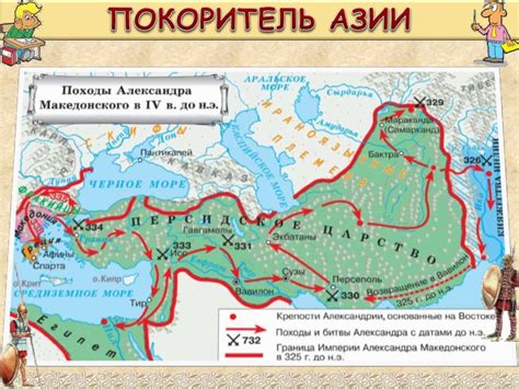 Завоевания Александра Македонского. (5 класс) - online presentation