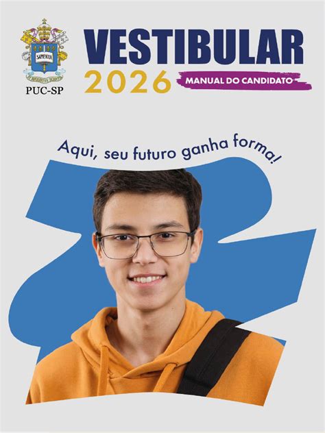 Gabarito Puc Sp 2026 - Manual do Candidato PUC-SP 2026 | PDF | Diploma de bacharel