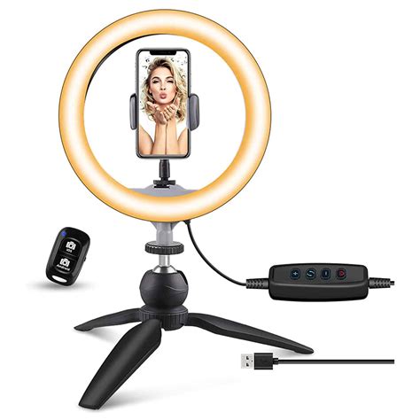 Top Best Selfie Lights In Ring Light With Tripod Stands Reviews