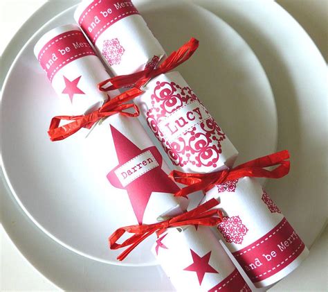 Christmas Personalised Crackers Personalized Christmas Christmas