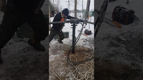 Мясорубка для винтовых свай своими руками: Закручивание винтовых свай ...