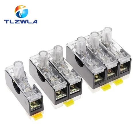 6X30mm 220V Glass Fuse Holder FS 101 FS102 FS103 Din Rail Mount Single