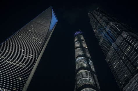 shanghai world financial tower shanghai license image