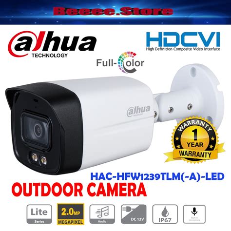 Dahua Mp Mic Color Mm Dh Hac Hfw Tlmp A Led P Full Color