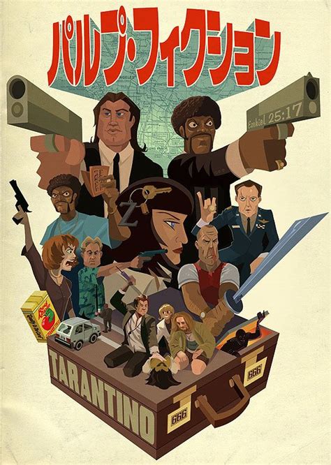 Best Pulp Fiction Fan Art Images On Pinterest Cinema Posters