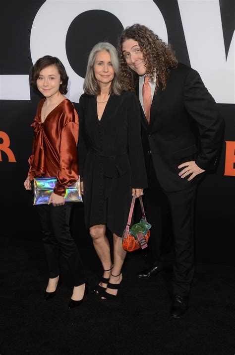 LOS ANGELES - OCT 17 - Nina Yankovic, Suzanne Yankovic, Al Yankovic at