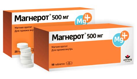 Магнерот® — инструкция по применению Магнерот, состав, цена и отзывы