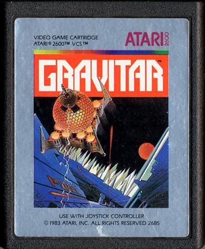 AtariAge Atari 2600 Gravitar Atari