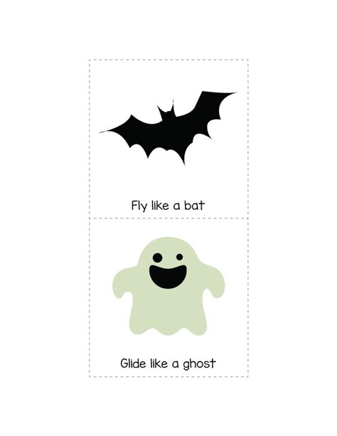 Halloween Gross Motor Movement Game Free Halloween Printable This