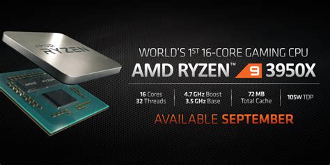AMD Announces the 16-Core Ryzen 9 3950X Processor: Maximum Zen - PC ...