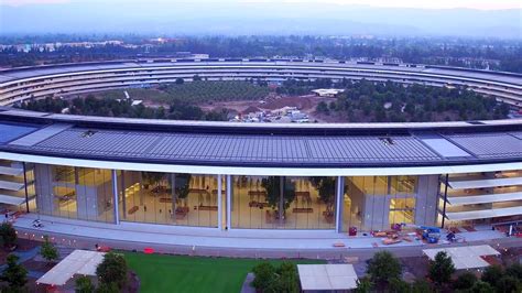 Découvrez le nouveau siège d Apple en Californie une soucoupe