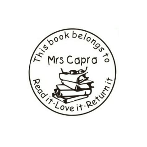 Library Stamp 5 Just Stamp It