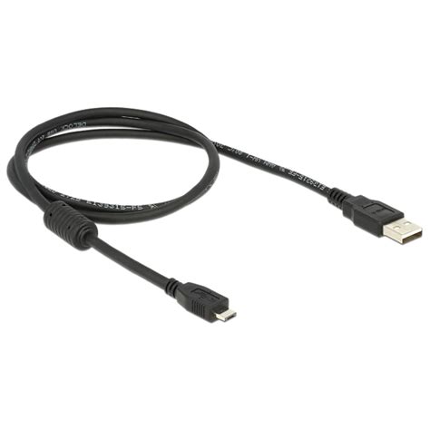 Kabel USB Micro B St USB A St Ferrk 1m 180 Kabel USB Micro B St