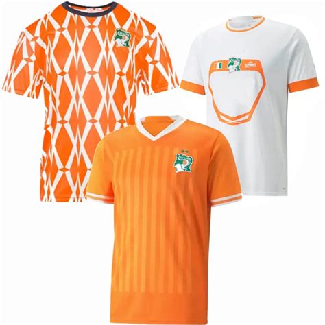 Versi N Del Jugador Costa De Marfil Jerseys De F Tbol