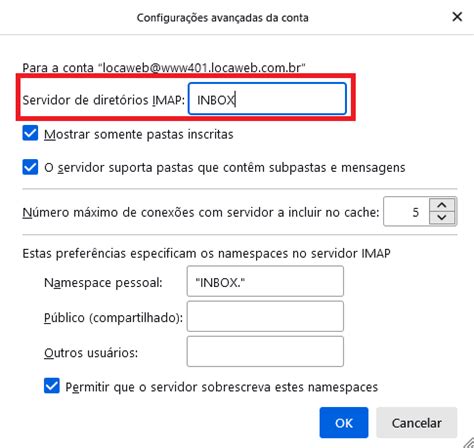 Como Configurar O Mozilla Thunderbird Email Locaweb