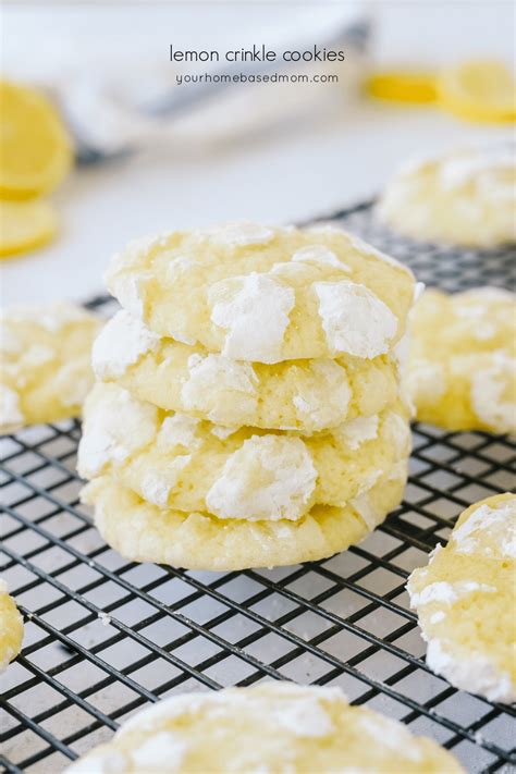 Lemon Crinkle Cookie Recipe Leigh Anne Wilkes