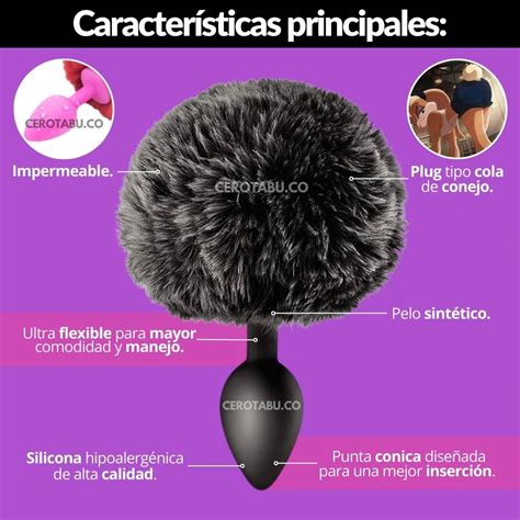 Plug Dilatador Anal Silicona Bunny Cero Tab