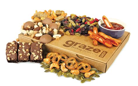 graze healthy snacks press pack
