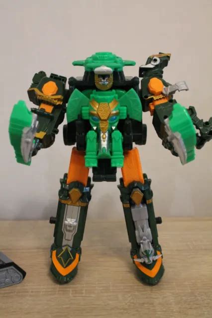 Power Rangers Rumble Tusk Dx Green Ninja Steel Megazord L Phant Bandai