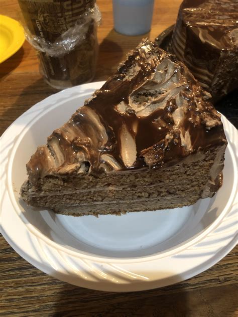 How many calories in this slice of 3 leches chocolate cake?? : r